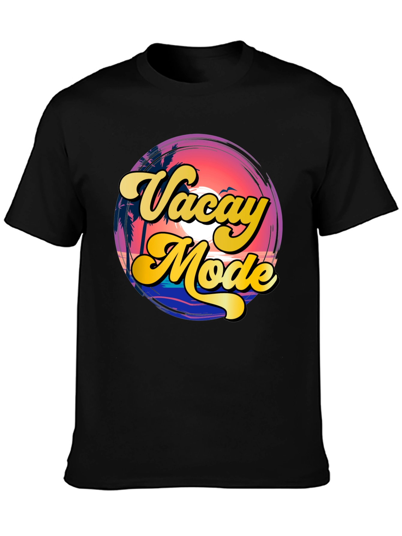 Camiseta Vacay Mode - Estilo Retro Veraniego