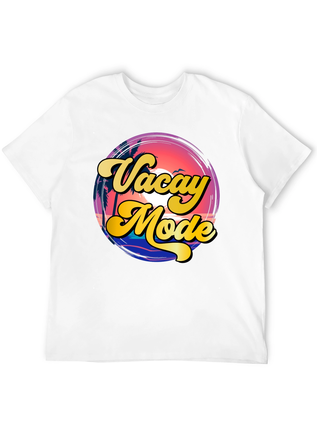 Camiseta Vacay Mode - Estilo Retro Veraniego