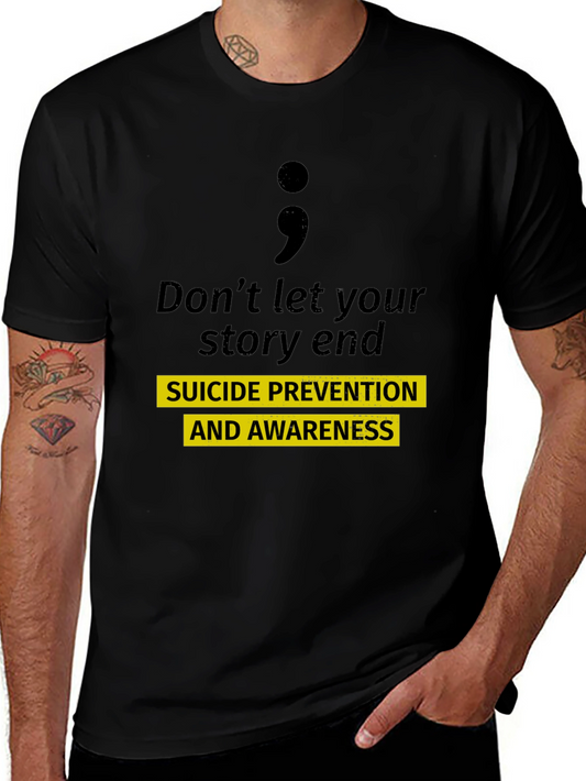 Camiseta de Concientización sobre la Prevención del Suicidio