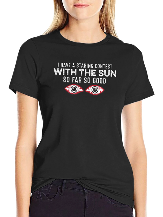 Camiseta Negra: Concurso de Miradas al Sol