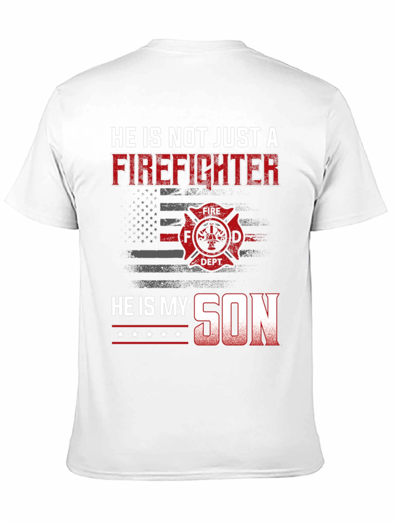 Camiseta Mi hijo bombero: Orgullo y valentía