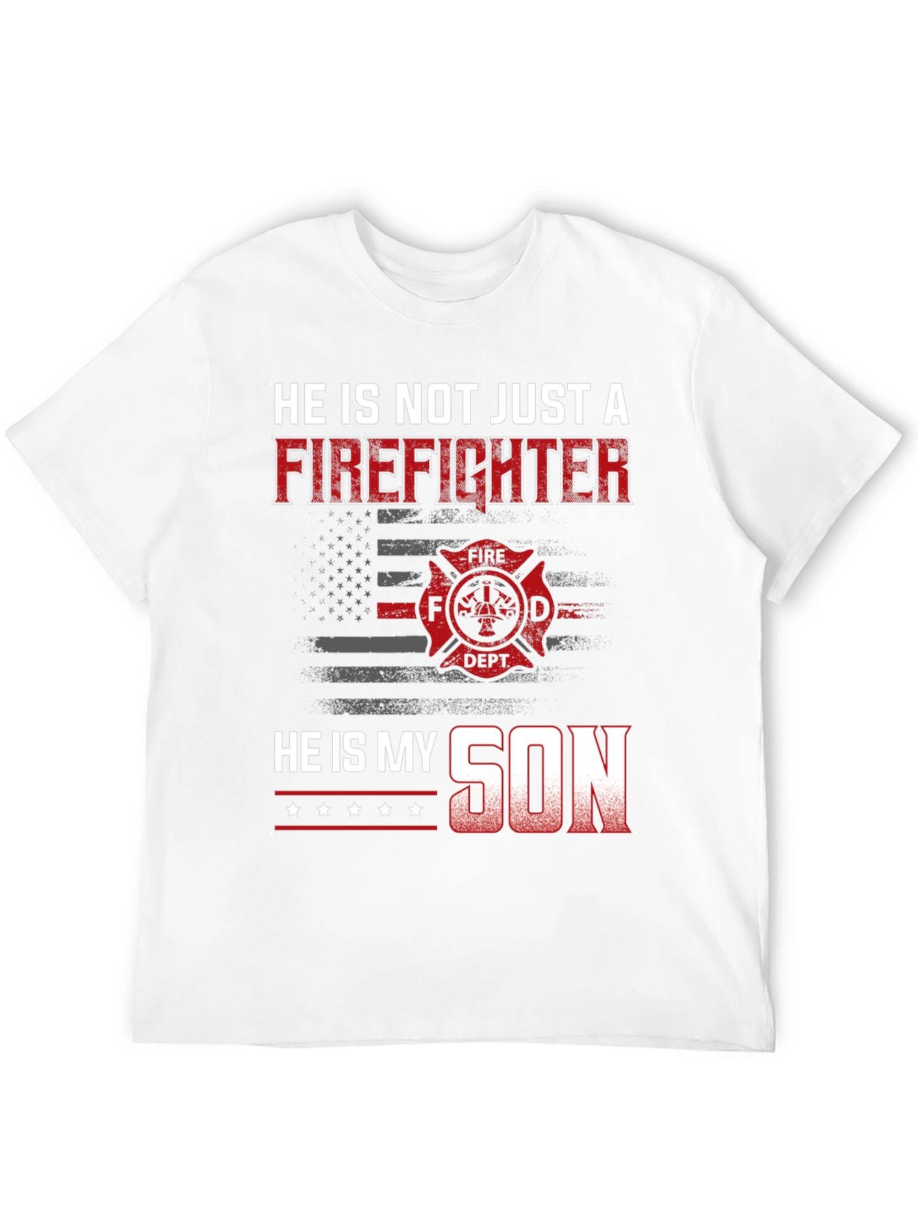 Camiseta Mi hijo bombero: Orgullo y valentía