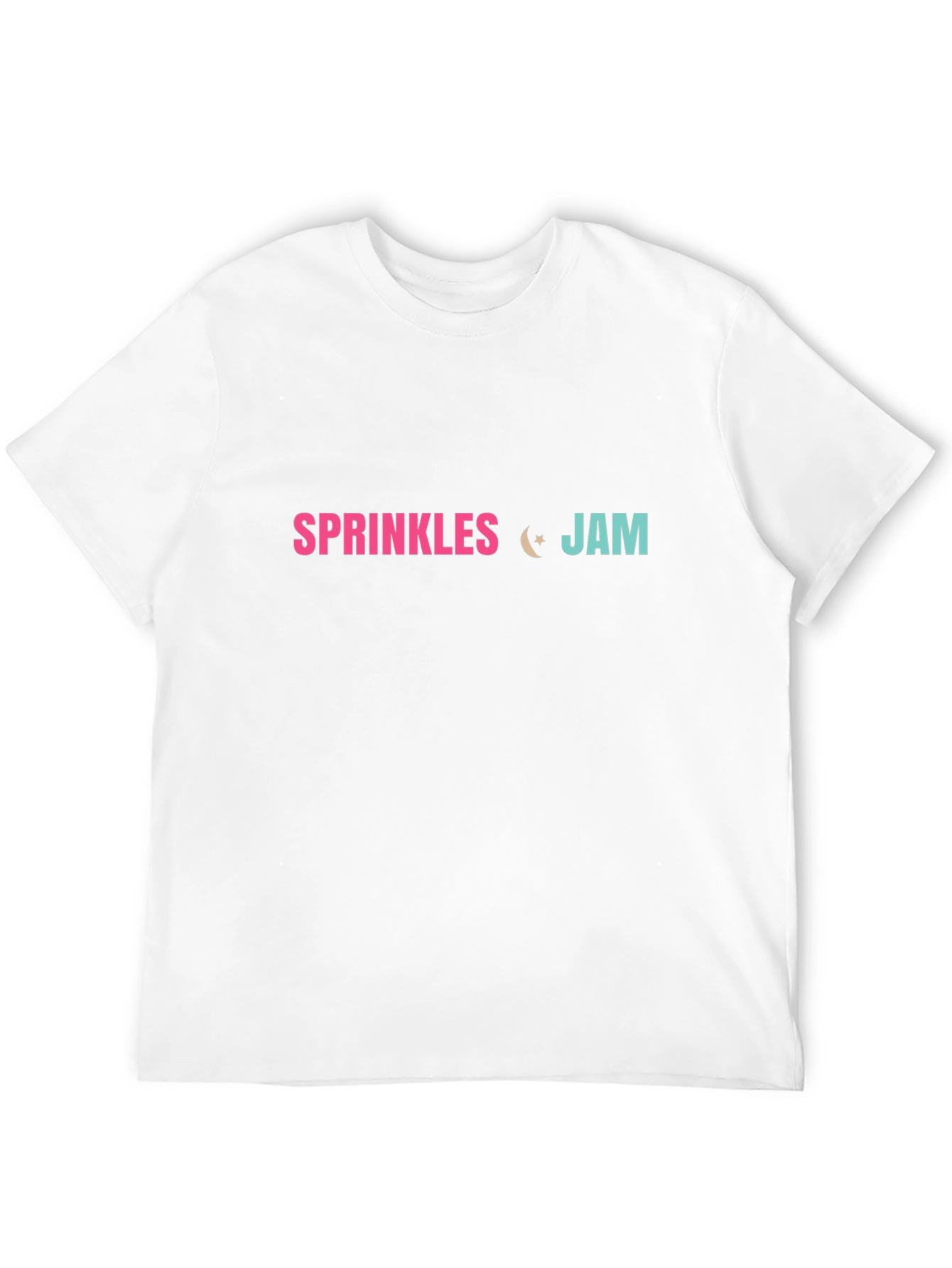 Camiseta Negra Sprinkles Jam Estampada