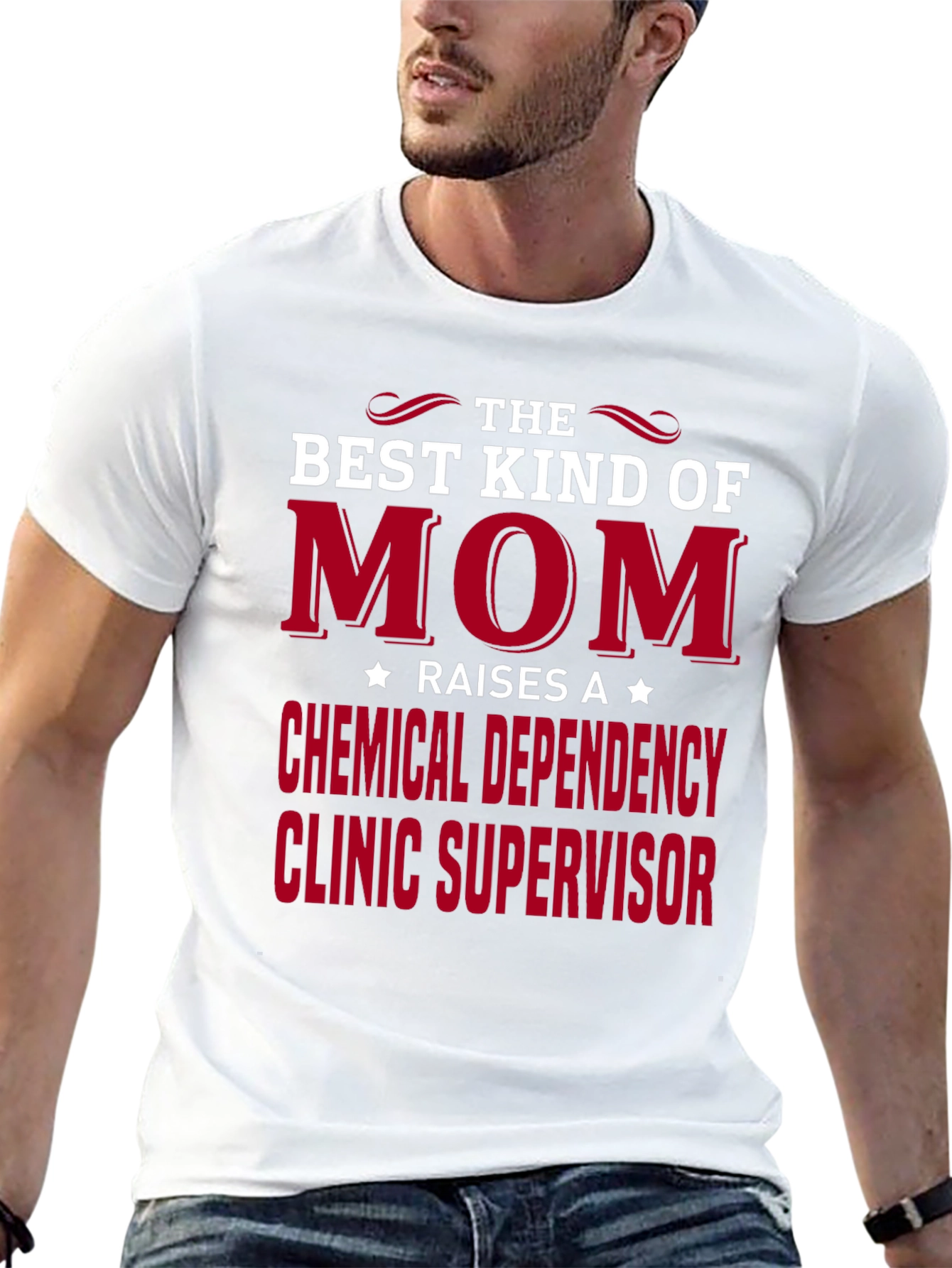 Camiseta para Mamá: Supervisora Clínica Dependencia Química