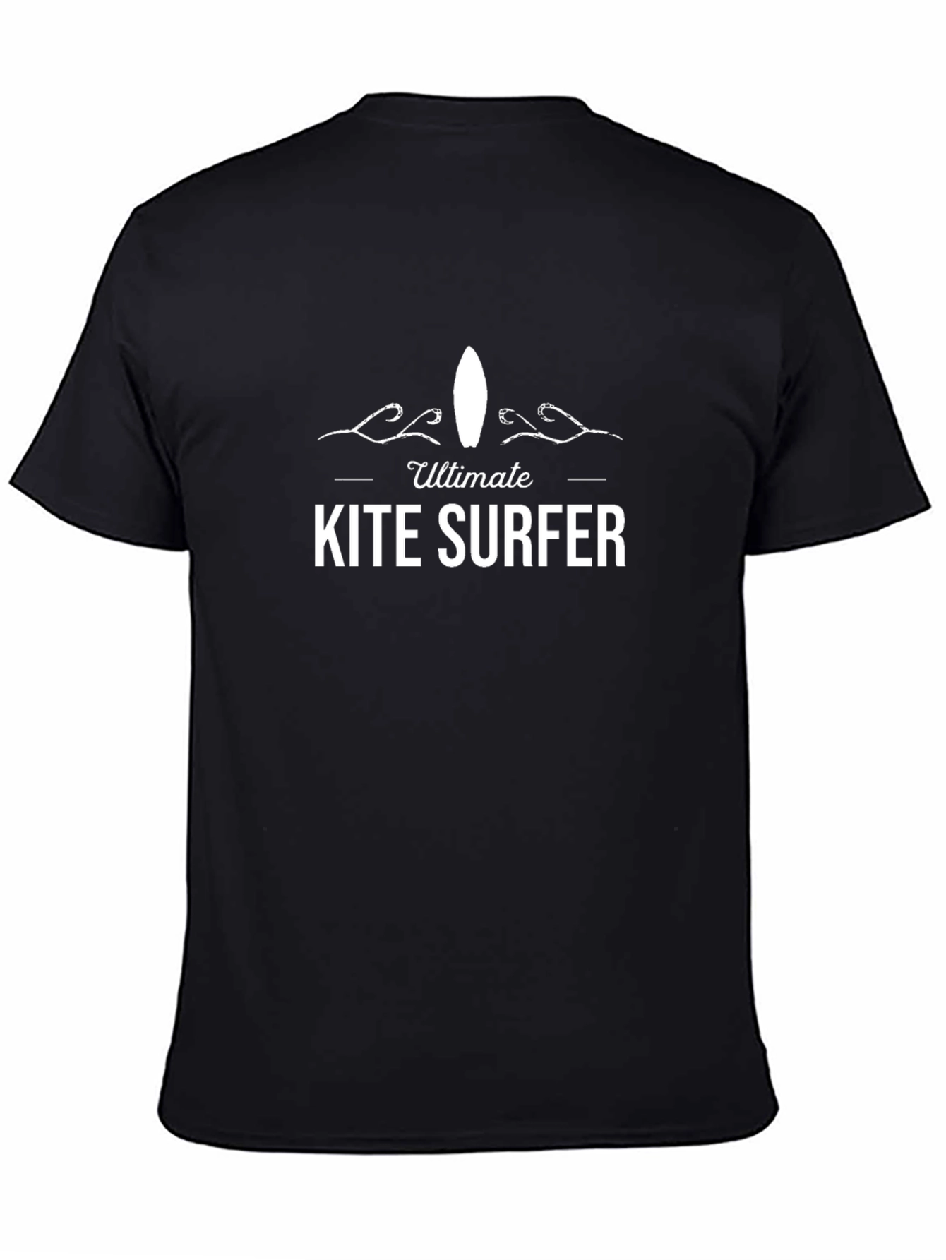 Camiseta Negra Ultimate Kite Surfer