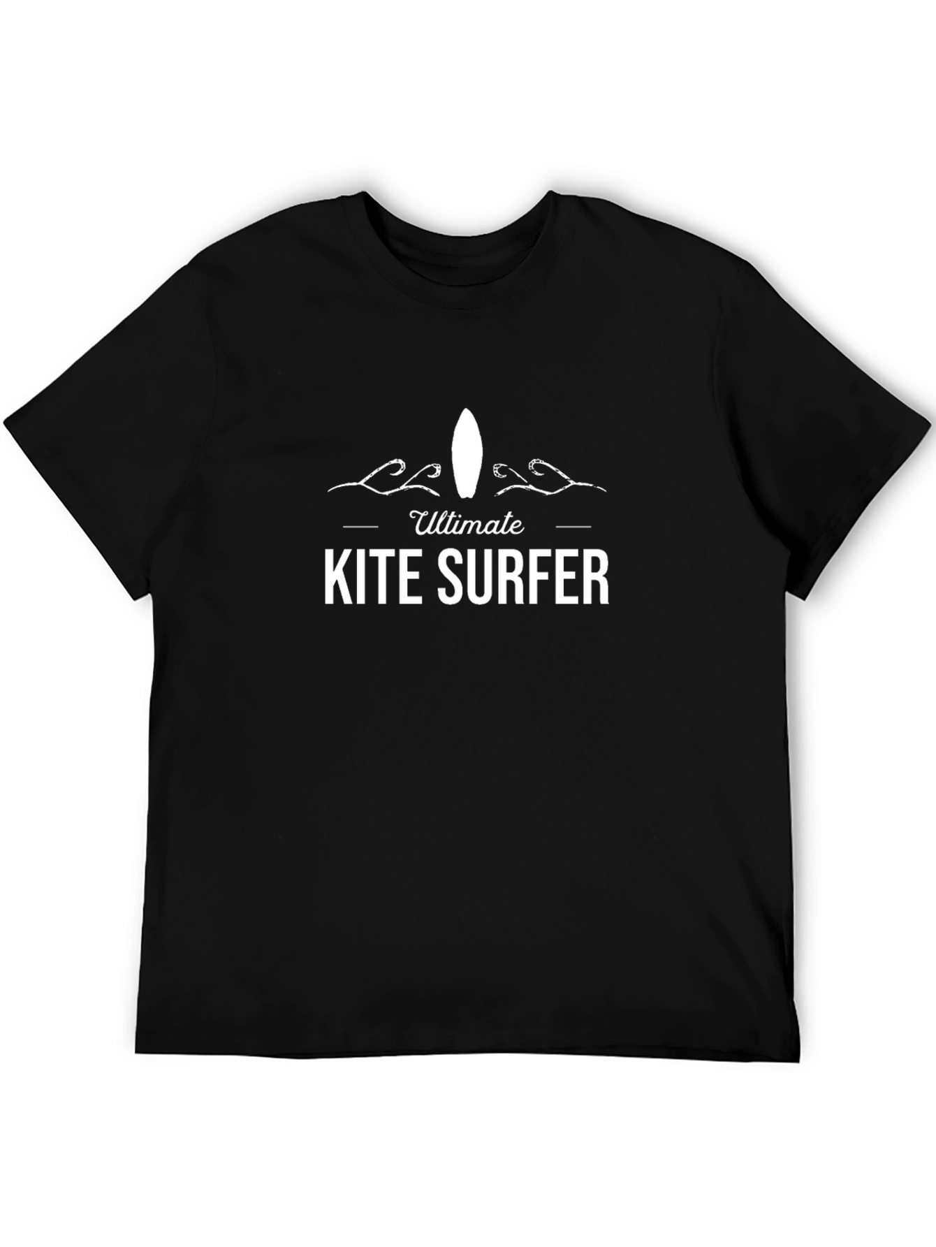 Camiseta Negra Ultimate Kite Surfer