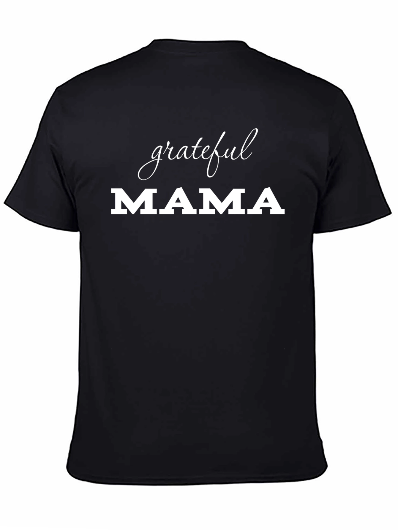 Camiseta Negra Grateful Mama