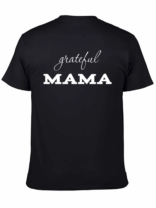 Camiseta Negra Grateful Mama