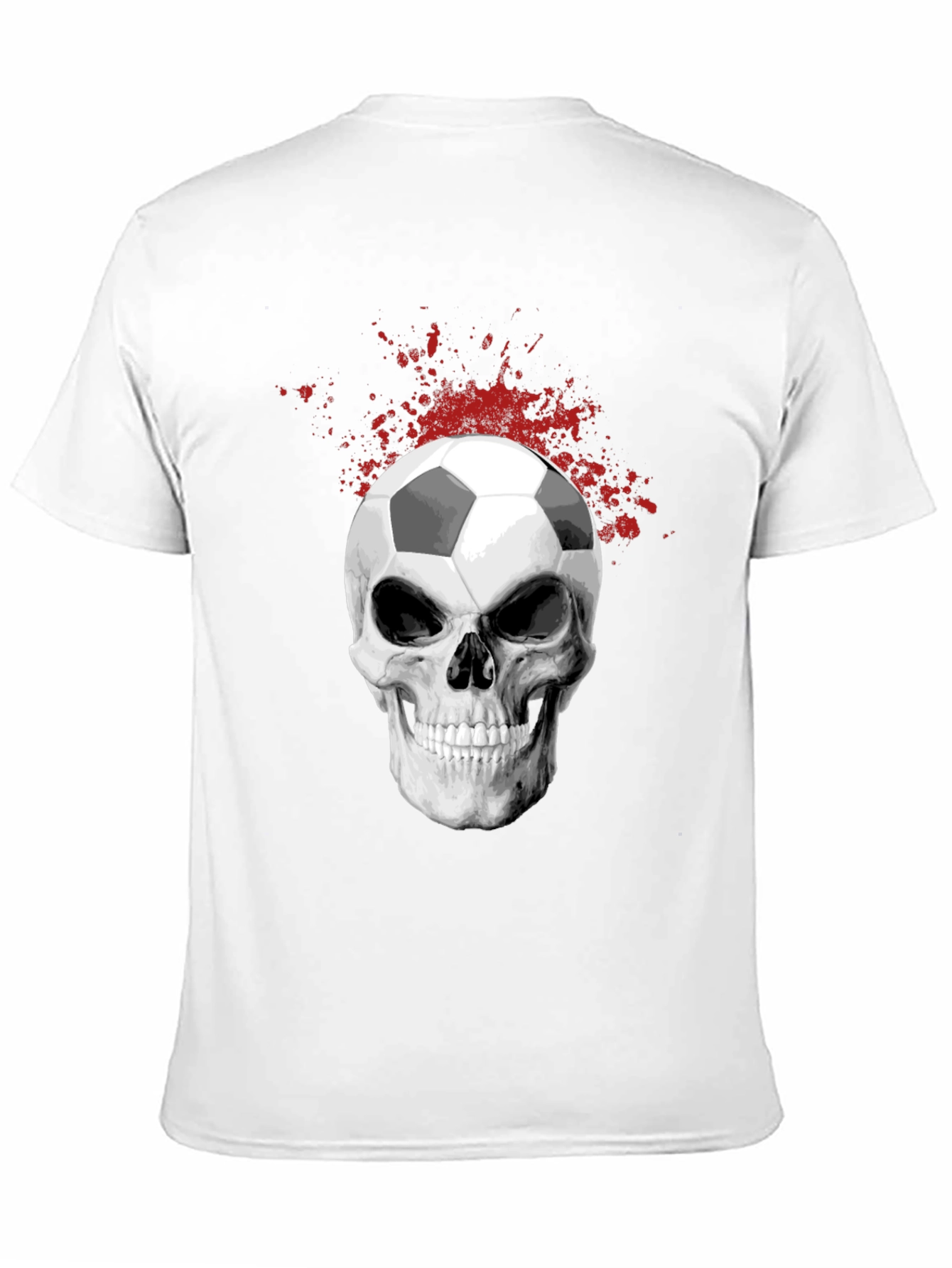 Camiseta Calavera Fútbol para Hombre