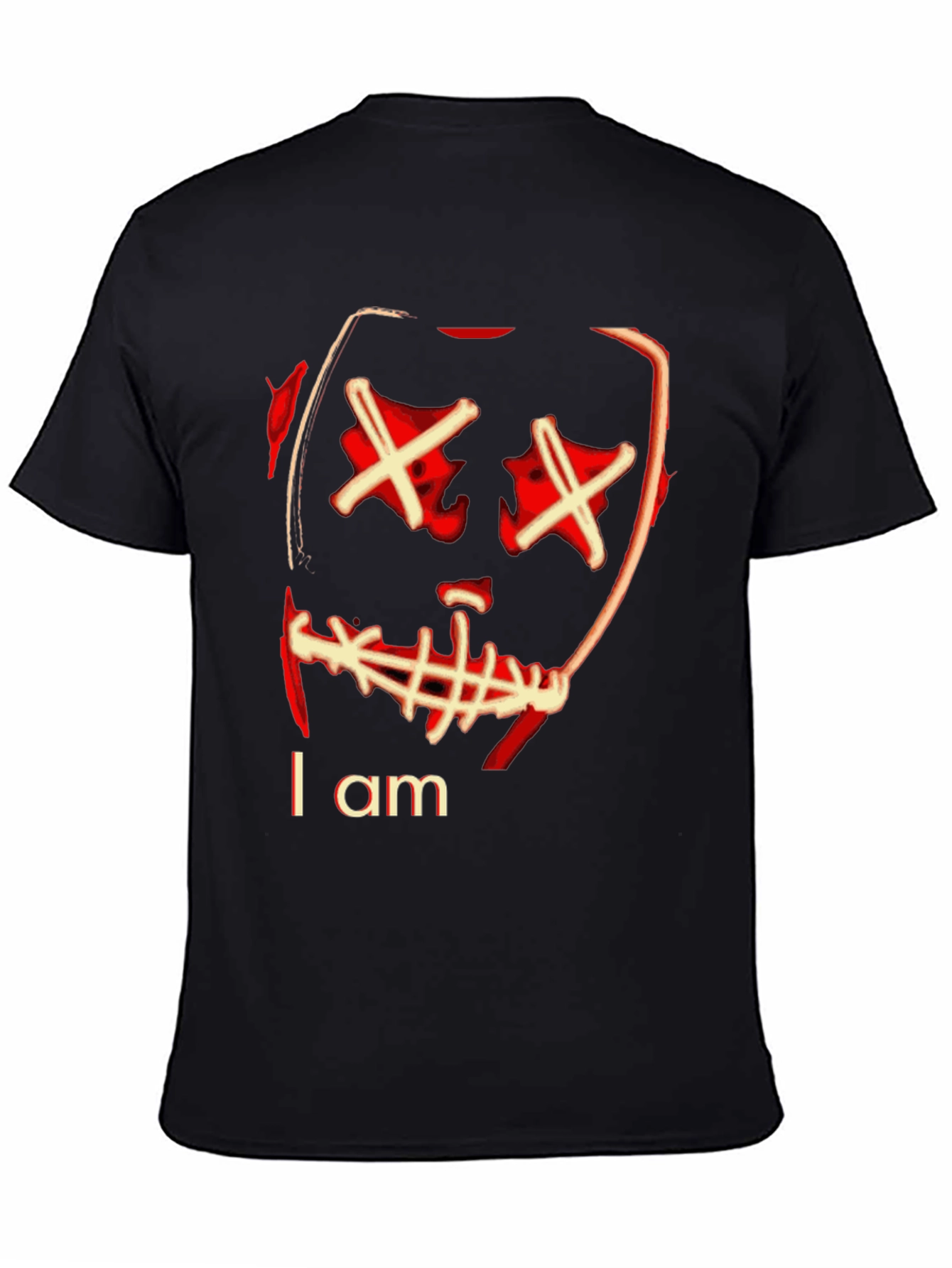 Camiseta Negra con Diseño Gráfico I am