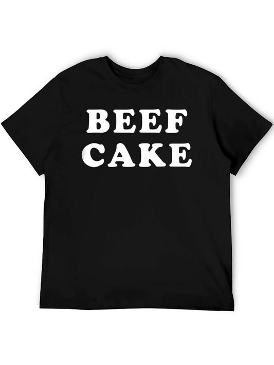 Camiseta Negra Beef Cake para Hombre