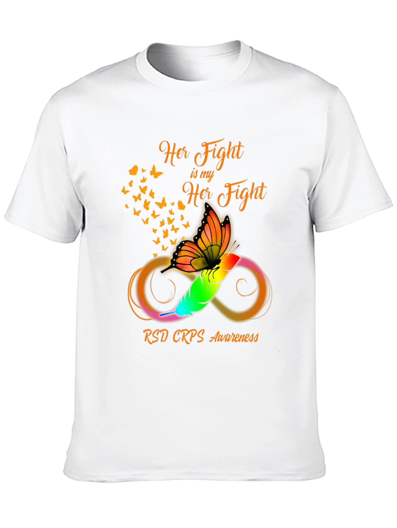 Camiseta RSD CRPS Awareness: Su Lucha es Mi Lucha