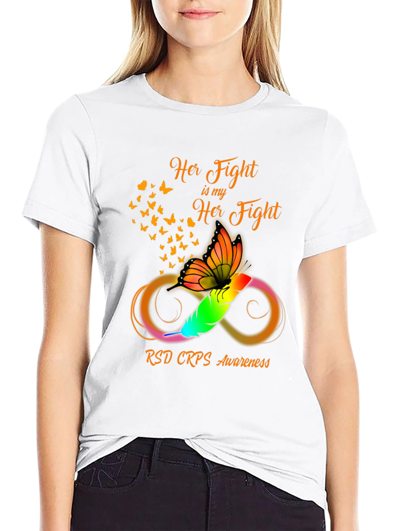 Camiseta RSD CRPS Awareness: Su Lucha es Mi Lucha