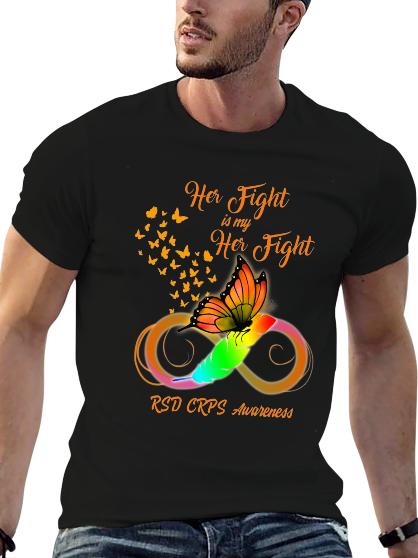 Camiseta RSD CRPS Awareness: Su Lucha es Mi Lucha