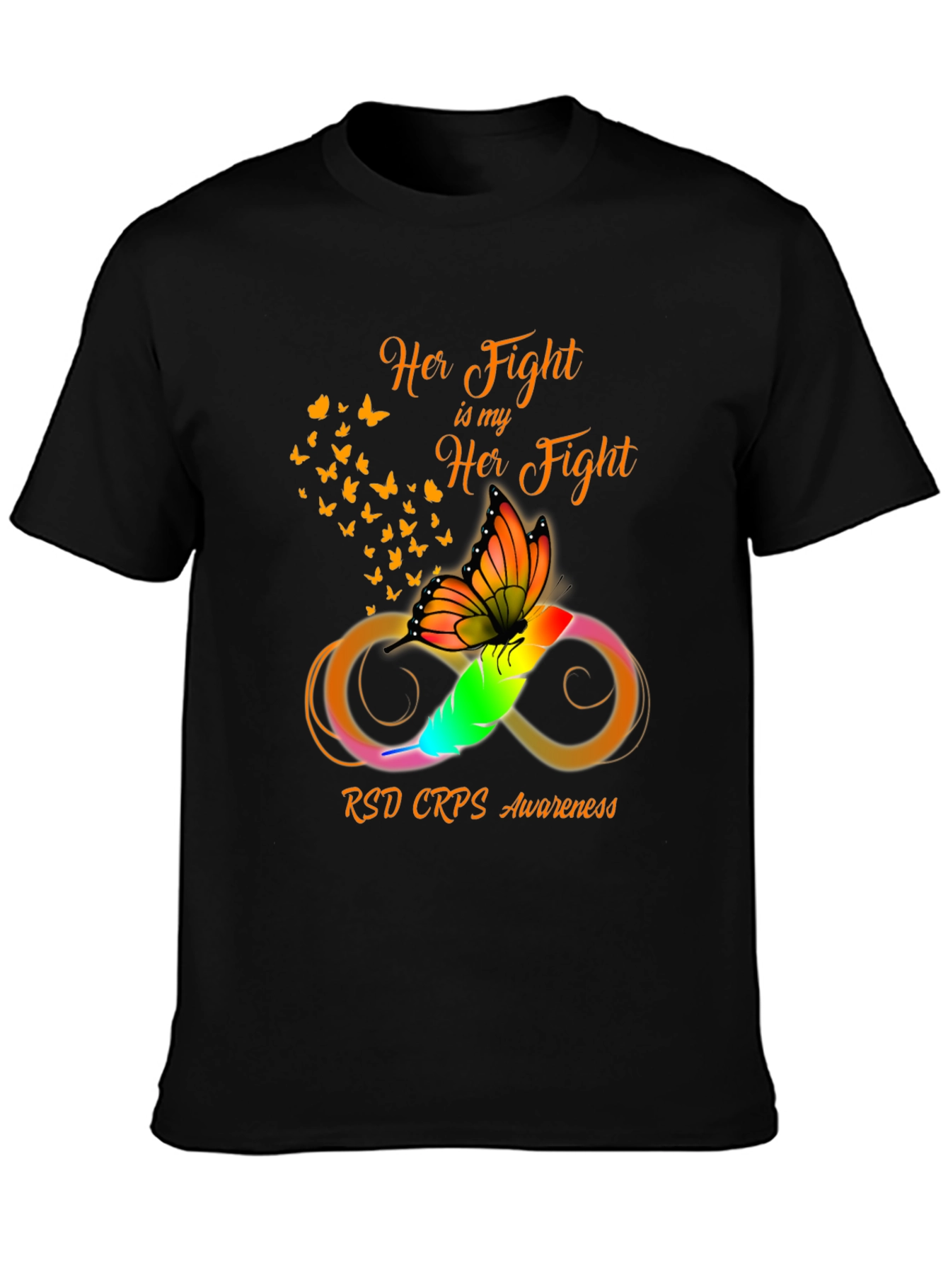Camiseta RSD CRPS Awareness: Su Lucha es Mi Lucha