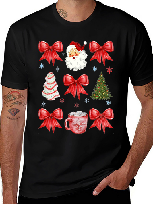 Camiseta Navideña con Diseño Festivo