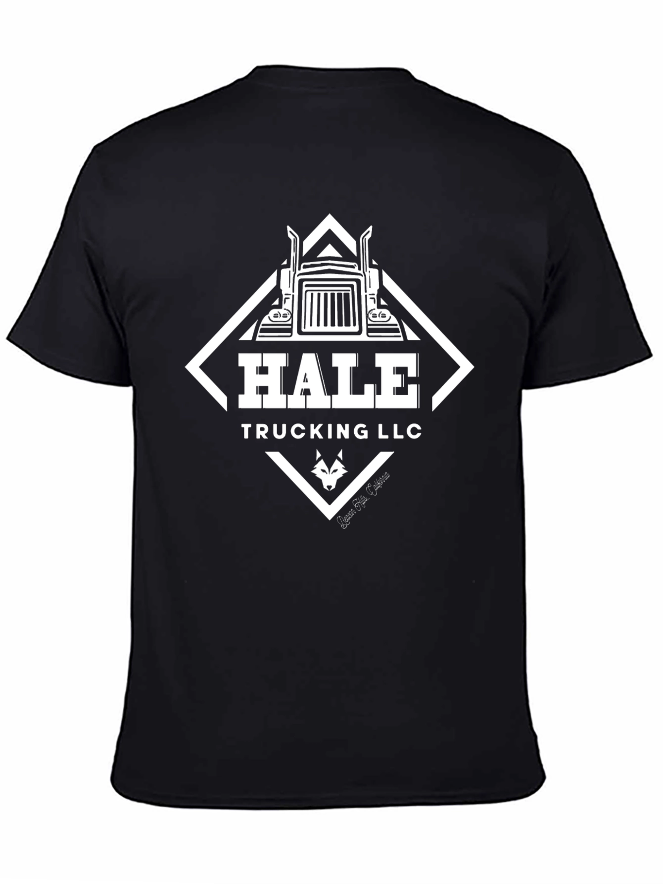 Camiseta Negra Hale Trucking LLC