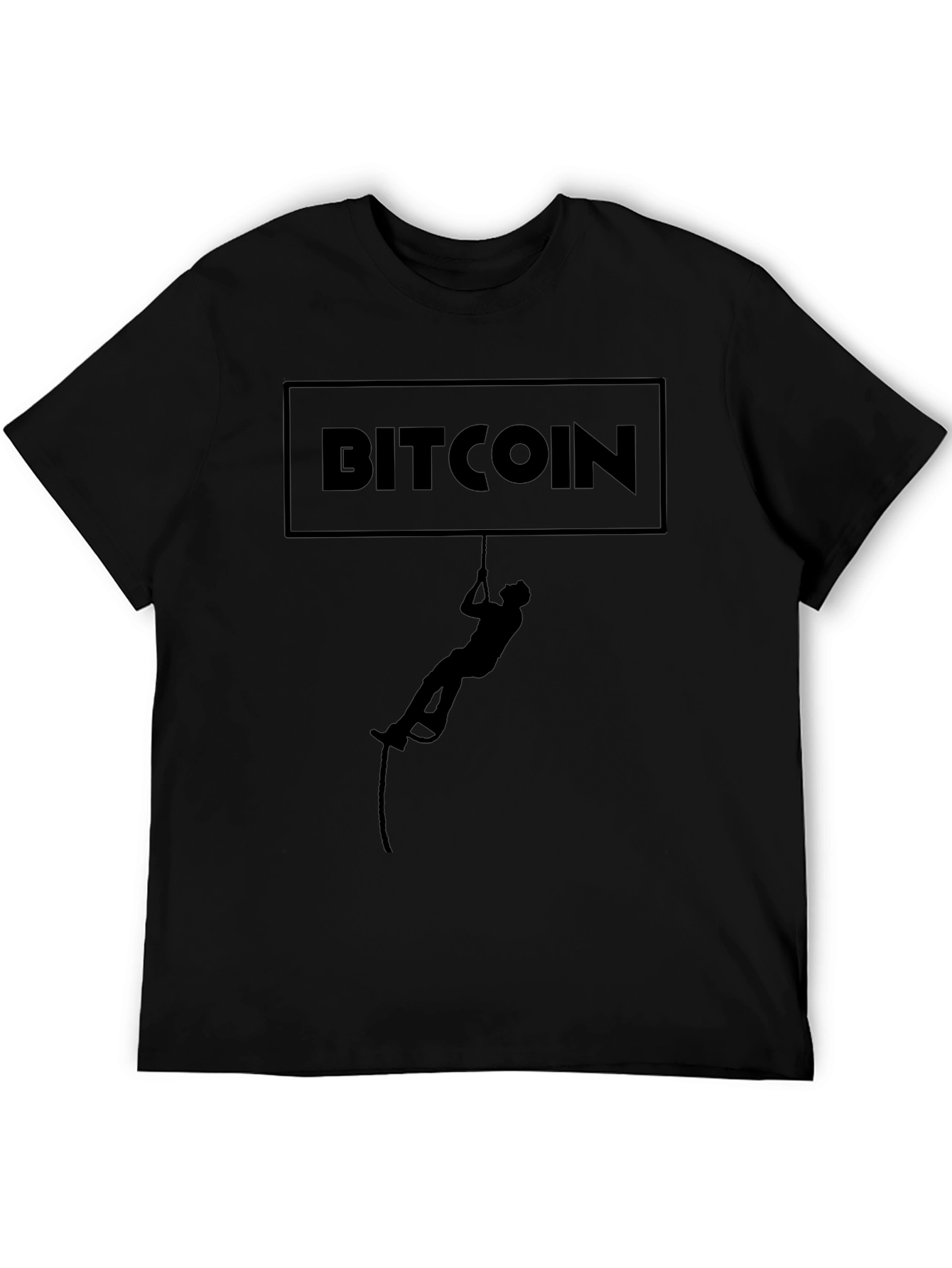 Camiseta Bitcoin Escalador - Crypto con Estilo