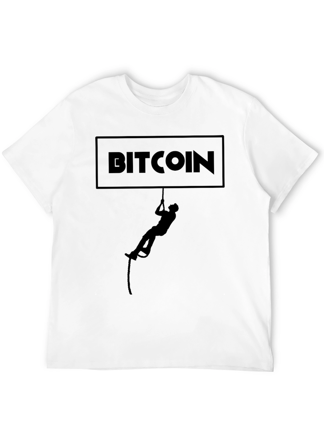Camiseta Bitcoin Escalador - Crypto con Estilo