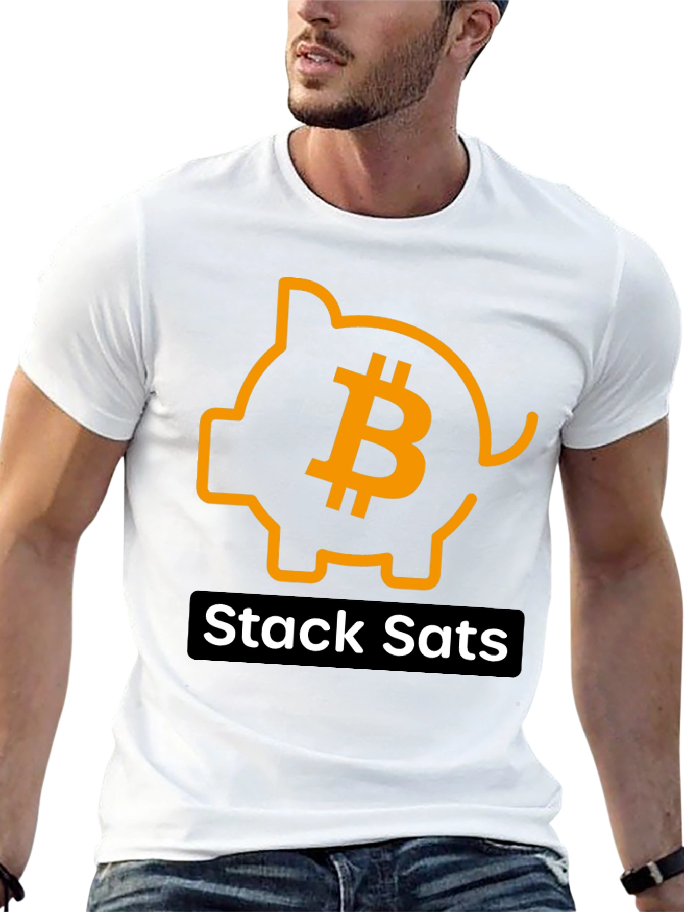 Camiseta Bitcoin Stack Sats