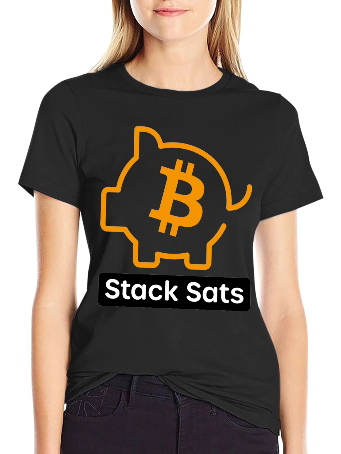 Camiseta Bitcoin Stack Sats