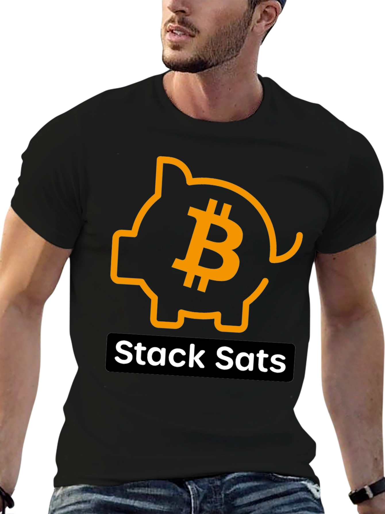 Camiseta Bitcoin Stack Sats