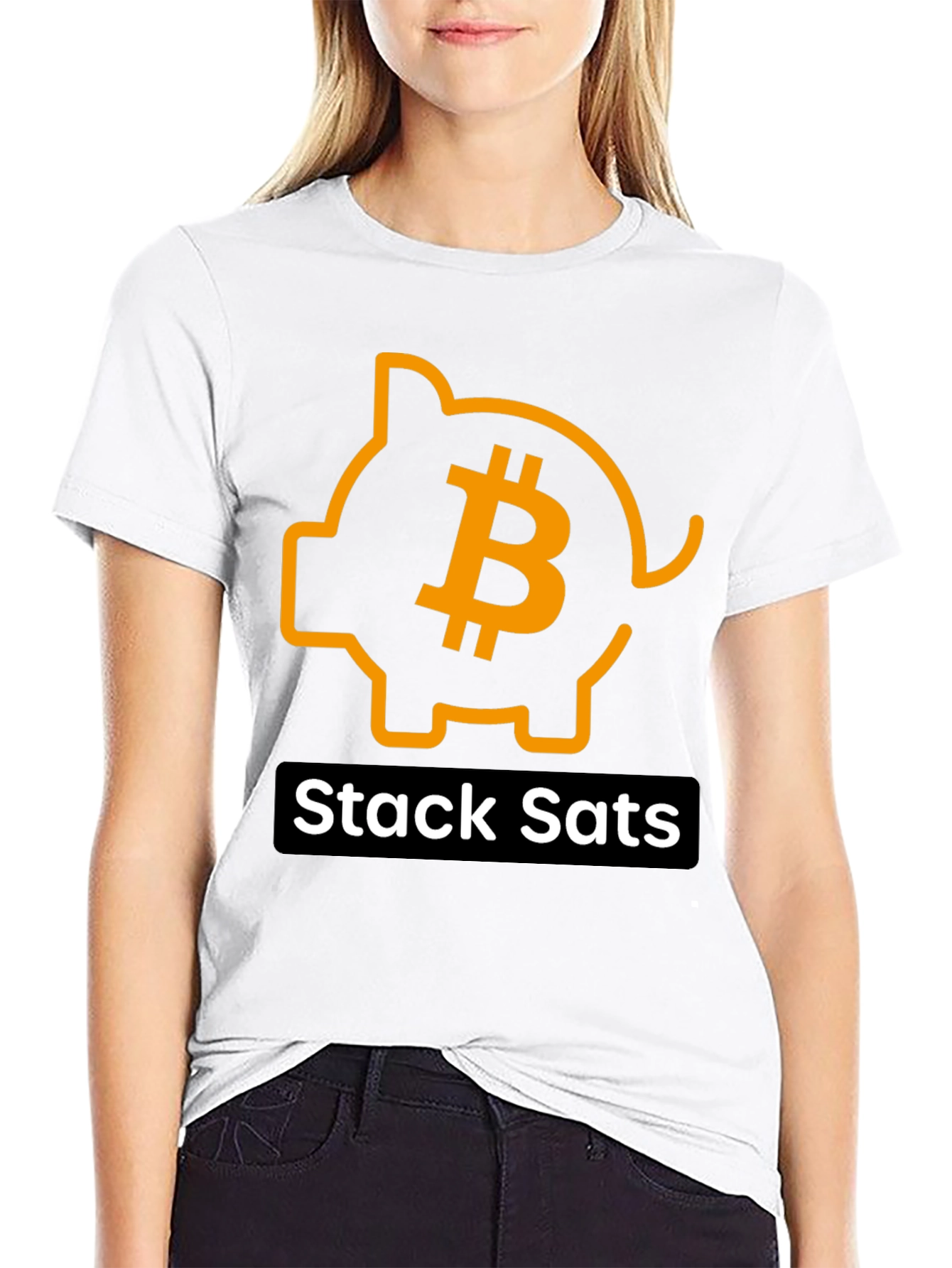 Camiseta Bitcoin Stack Sats