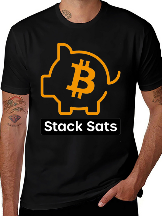 Camiseta Bitcoin Stack Sats