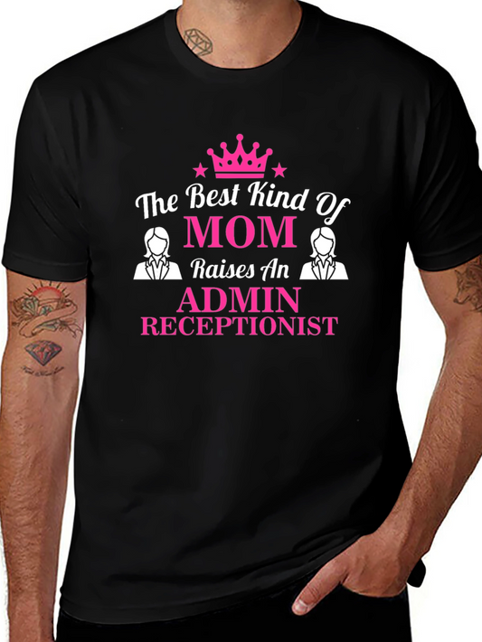 Camiseta Mamá Admin Recepcionista