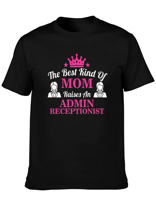 Camiseta Mamá Admin Recepcionista