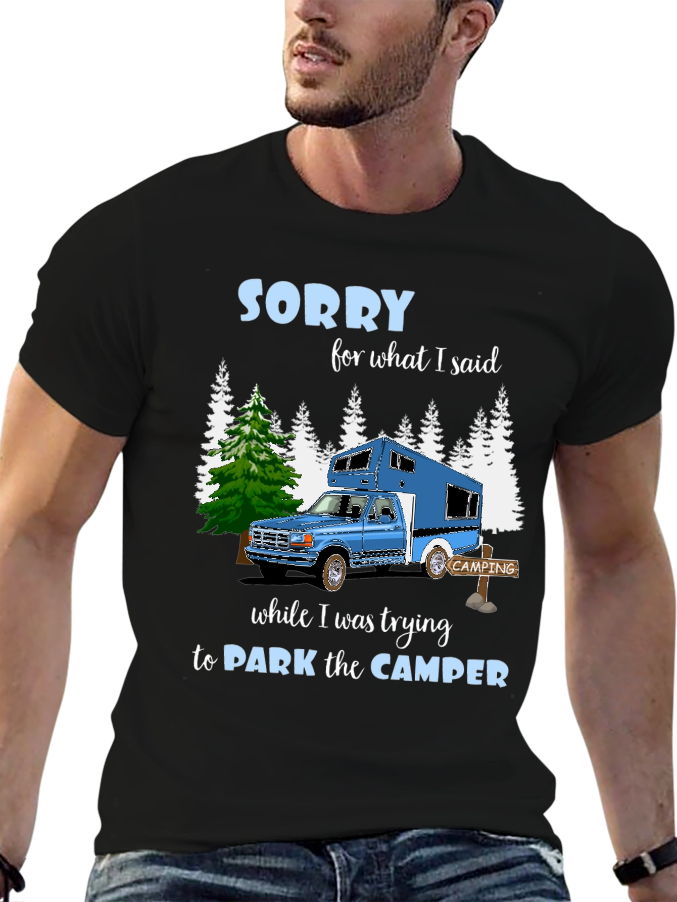 Camiseta Camping: Lo Siento por lo que Dije