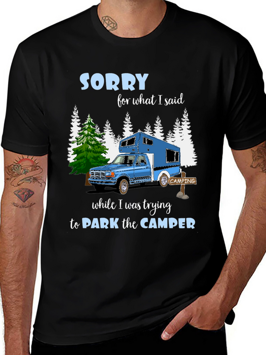 Camiseta Camping: Lo Siento por lo que Dije