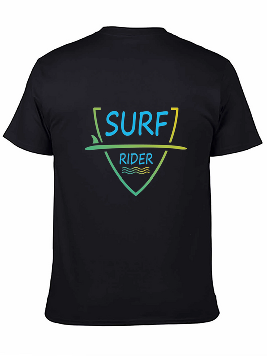 Camiseta Negra Surf Rider