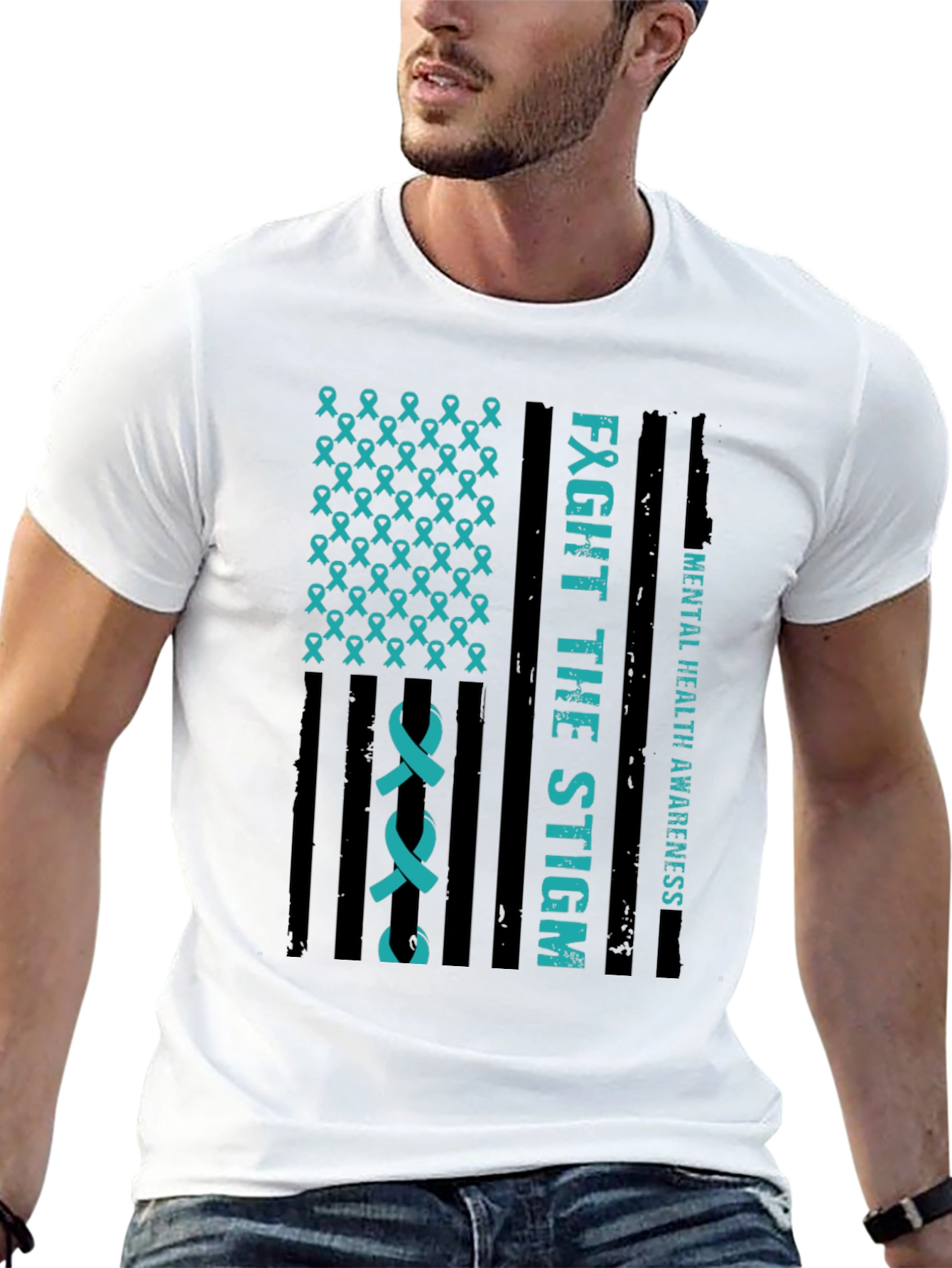 Camiseta Lucha Contra el Estigma de Salud Mental