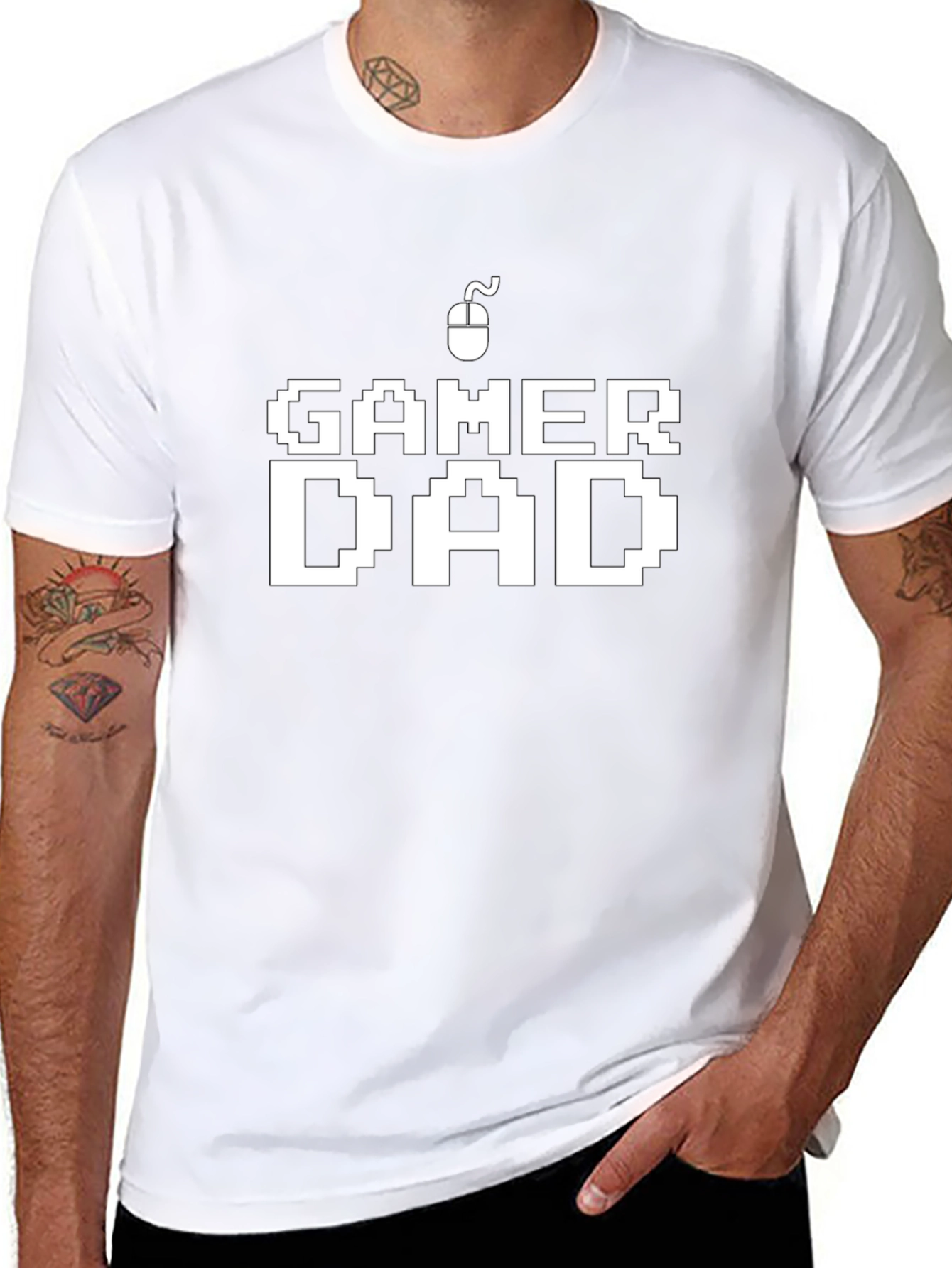 Camiseta Gamer Dad - Regalo para Papá Gamer