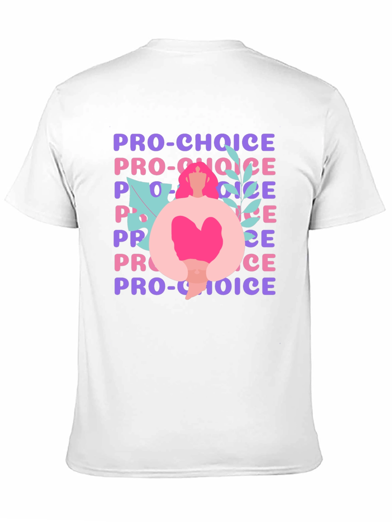 Camiseta Pro-Choice Negra - Diseño Gráfico Feminista