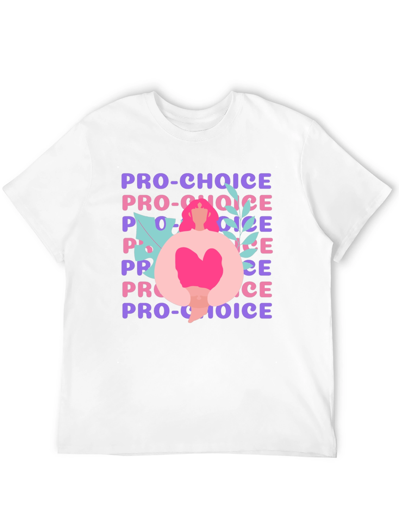 Camiseta Pro-Choice Negra - Diseño Gráfico Feminista
