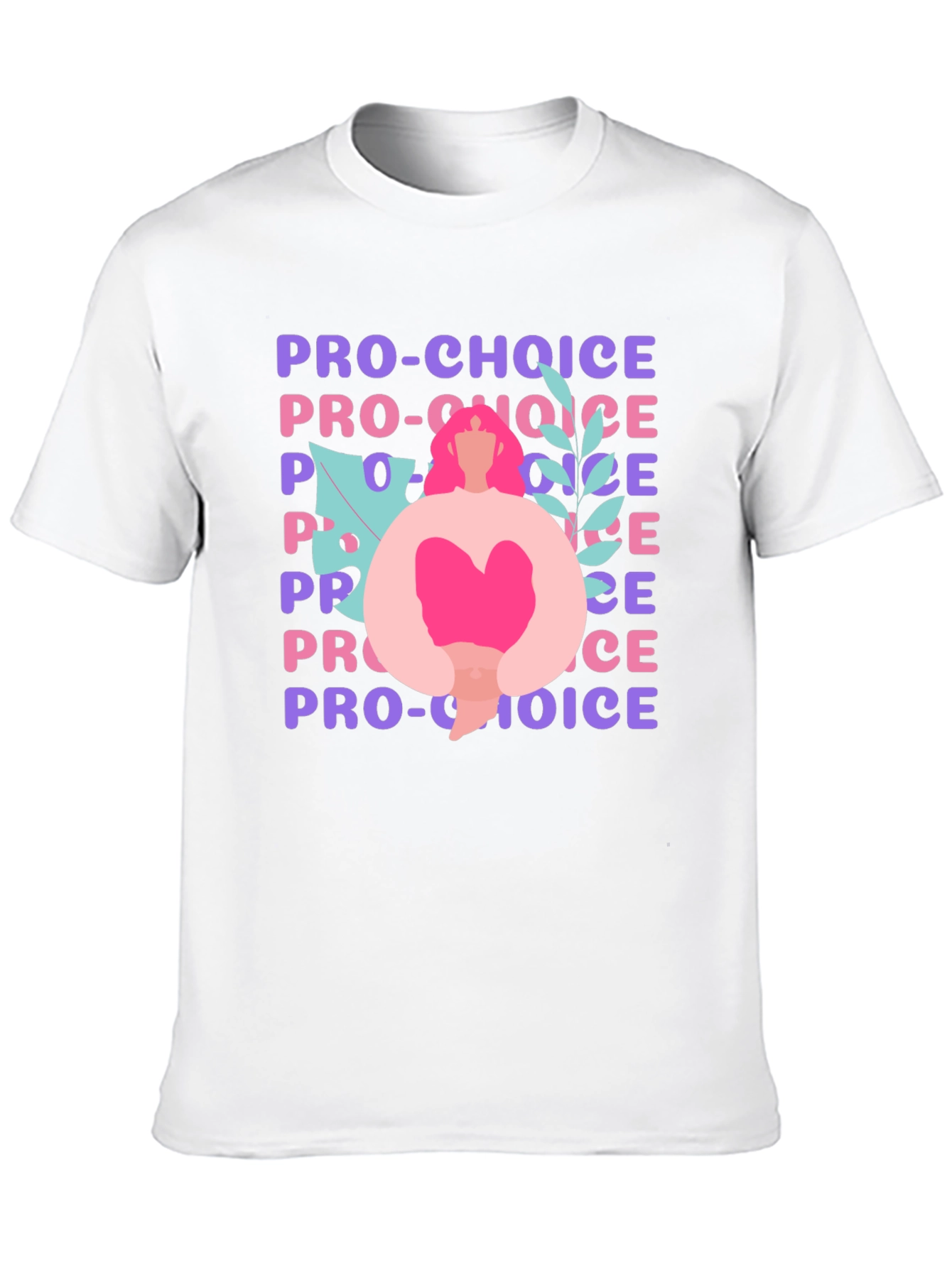 Camiseta Pro-Choice Negra - Diseño Gráfico Feminista