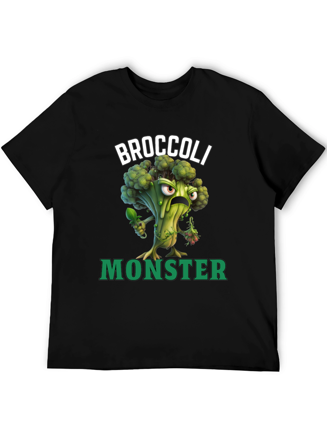 Camiseta Broccoli Monster - Divertida y Original