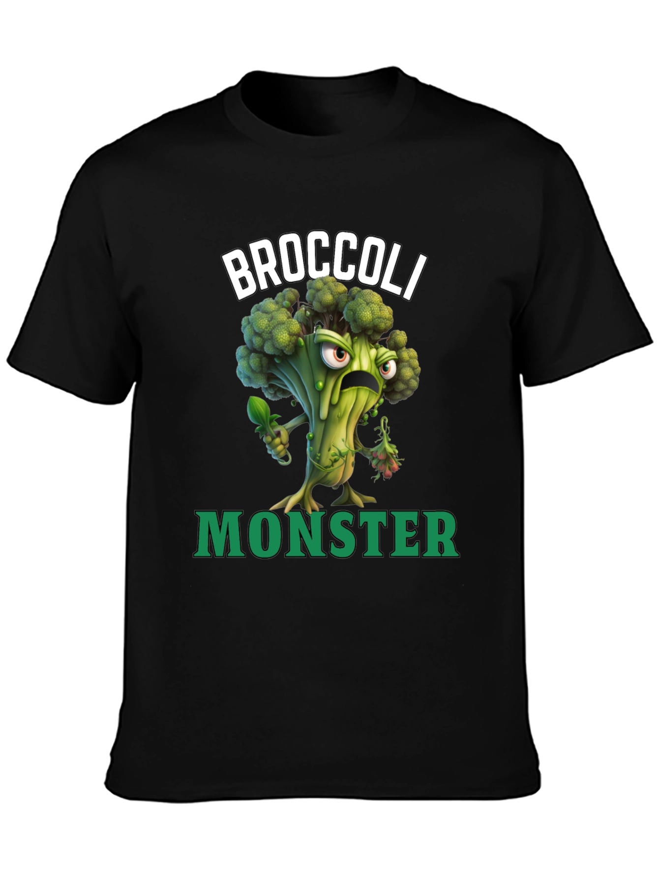 Camiseta Broccoli Monster - Divertida y Original