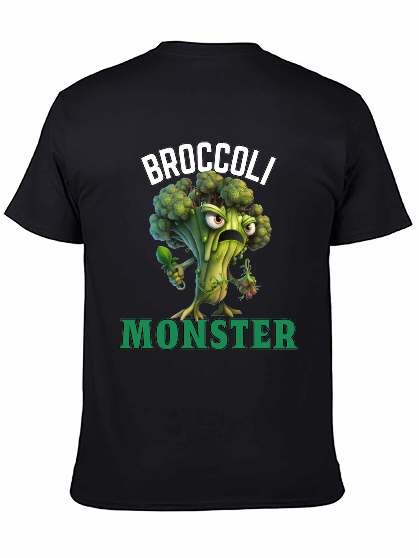 Camiseta Broccoli Monster - Divertida y Original
