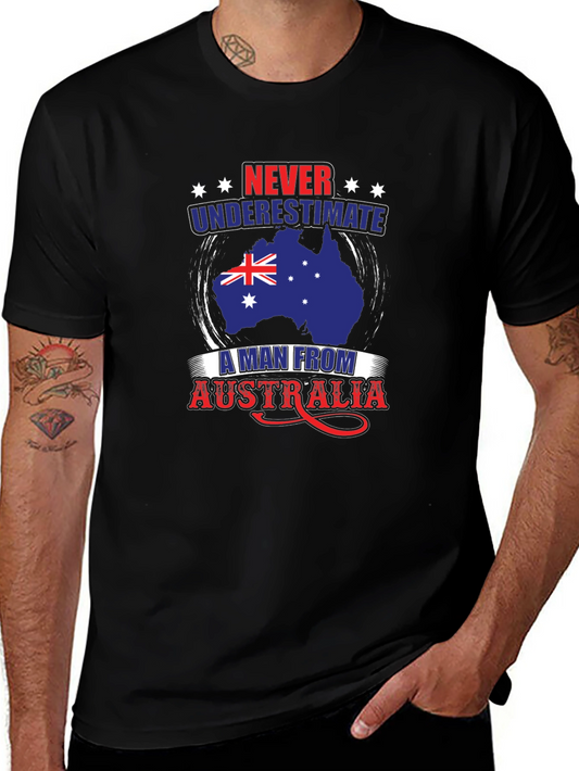 Camiseta Hombre Australia - Nunca Subestimes