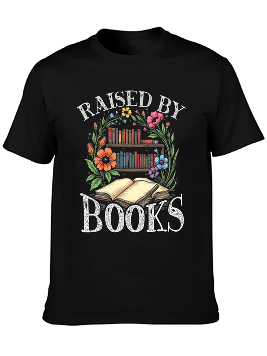 Camiseta Criado Por Libros para Amantes de la Lectura