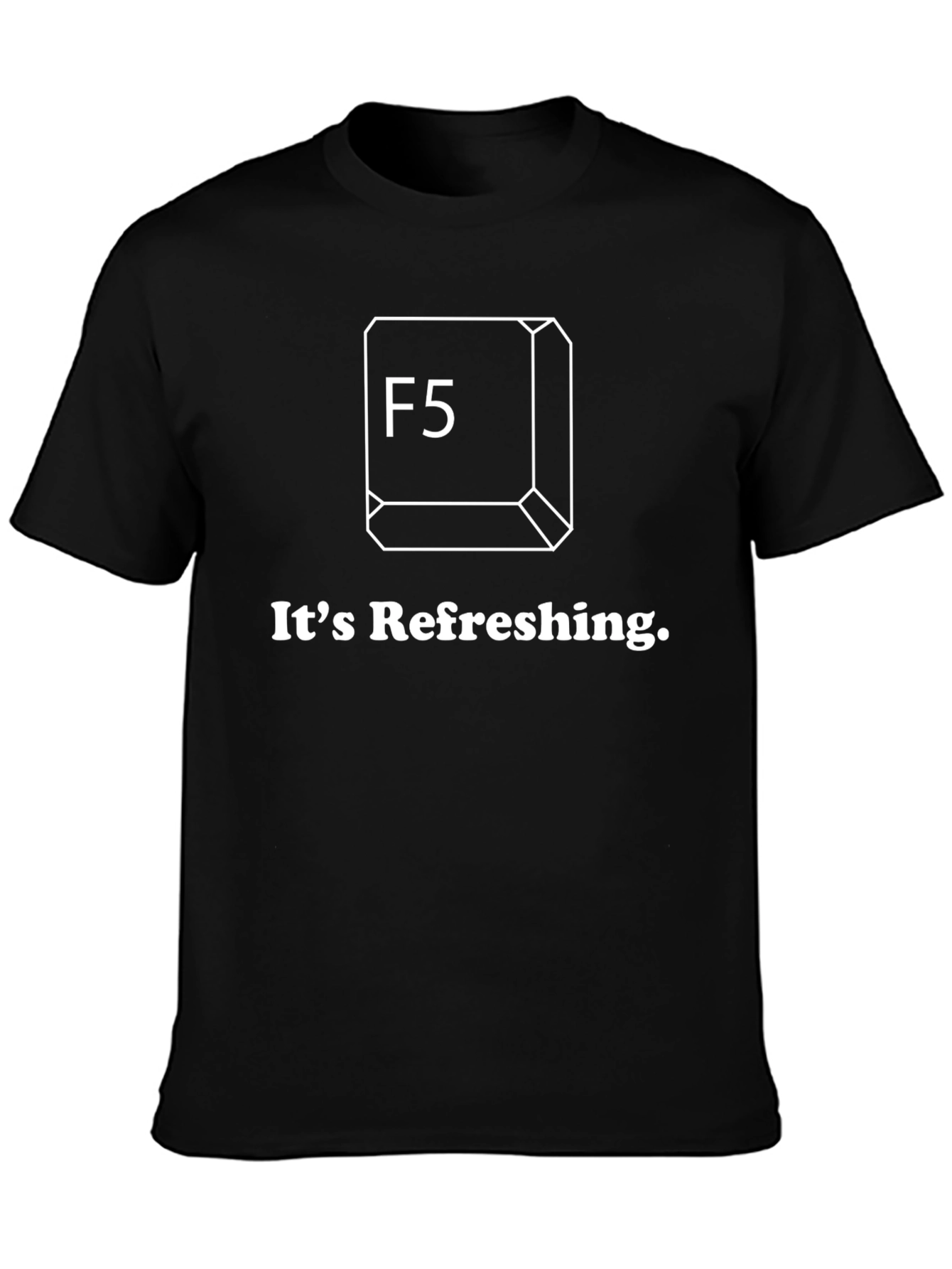 Camiseta Negra F5: Refrescante y Original