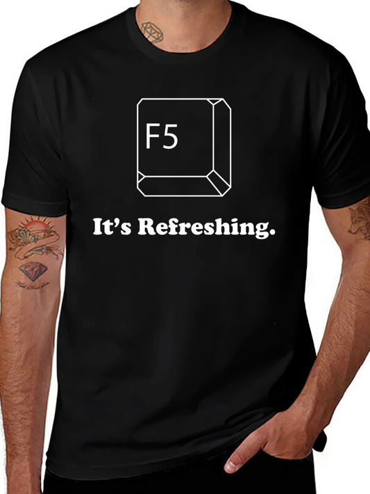 Camiseta Negra F5: Refrescante y Original