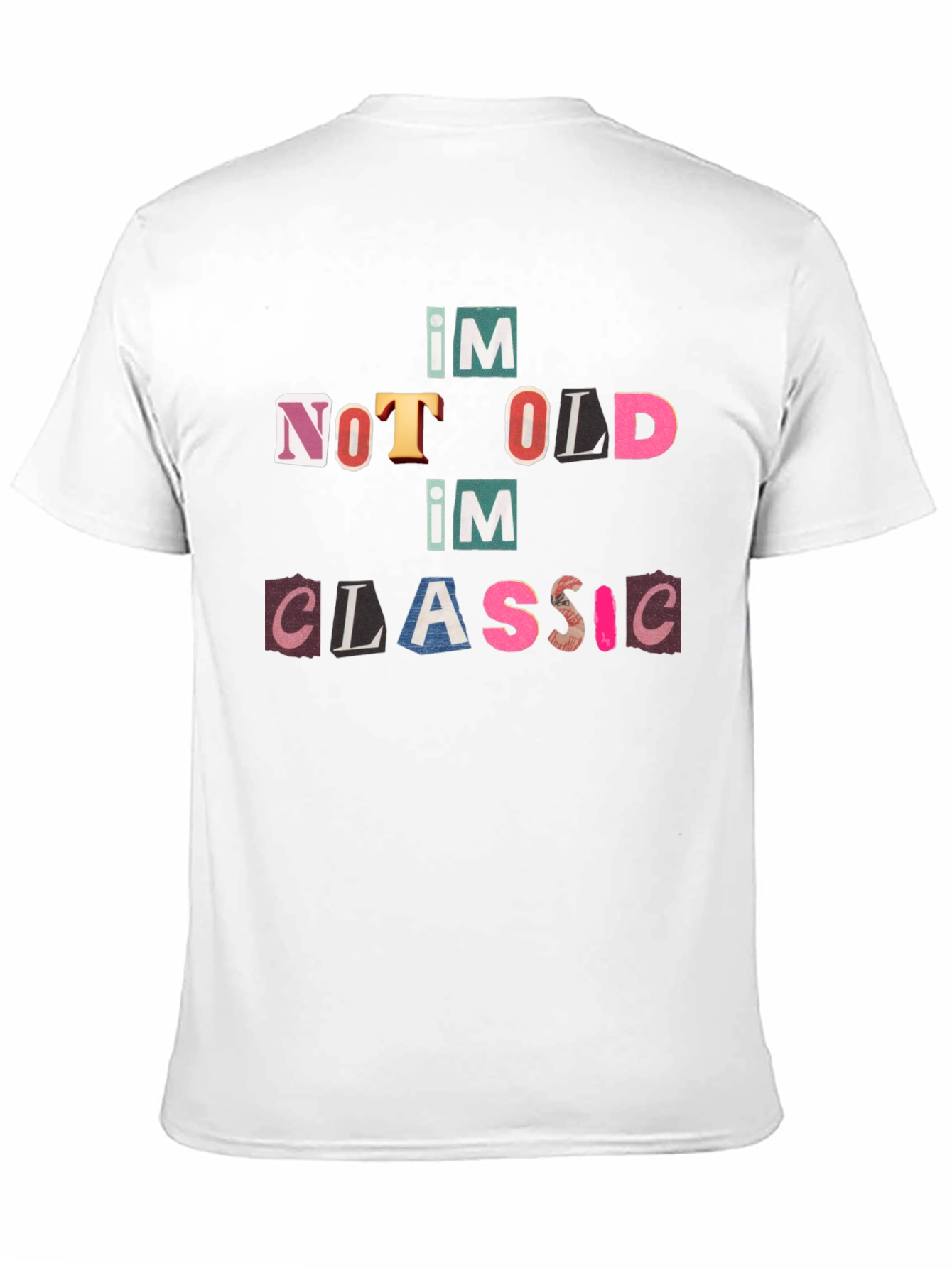 Camiseta con Diseño No Soy Viejo Soy Clásico