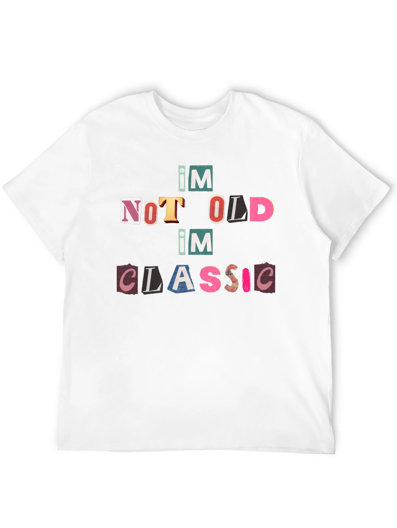 Camiseta con Diseño No Soy Viejo Soy Clásico