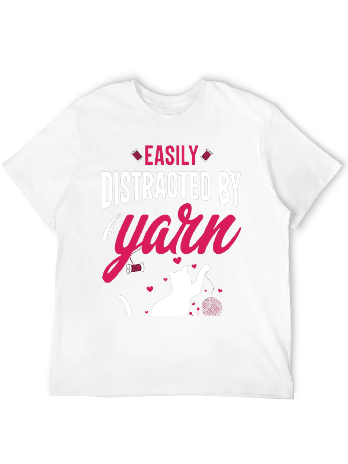 Camiseta Negra Yarn: Distracción con Estilo