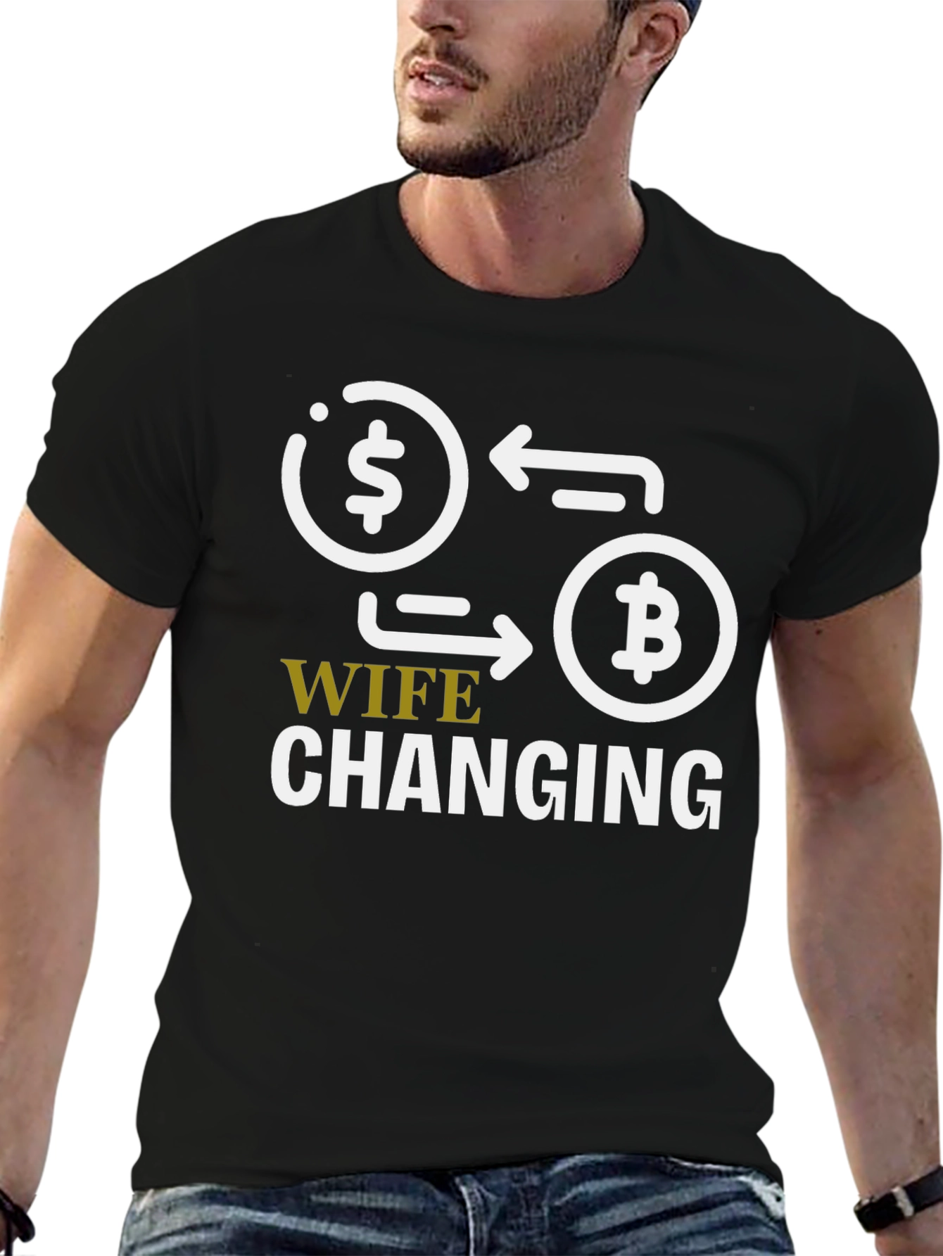Camiseta Bitcoin: Wife Changing