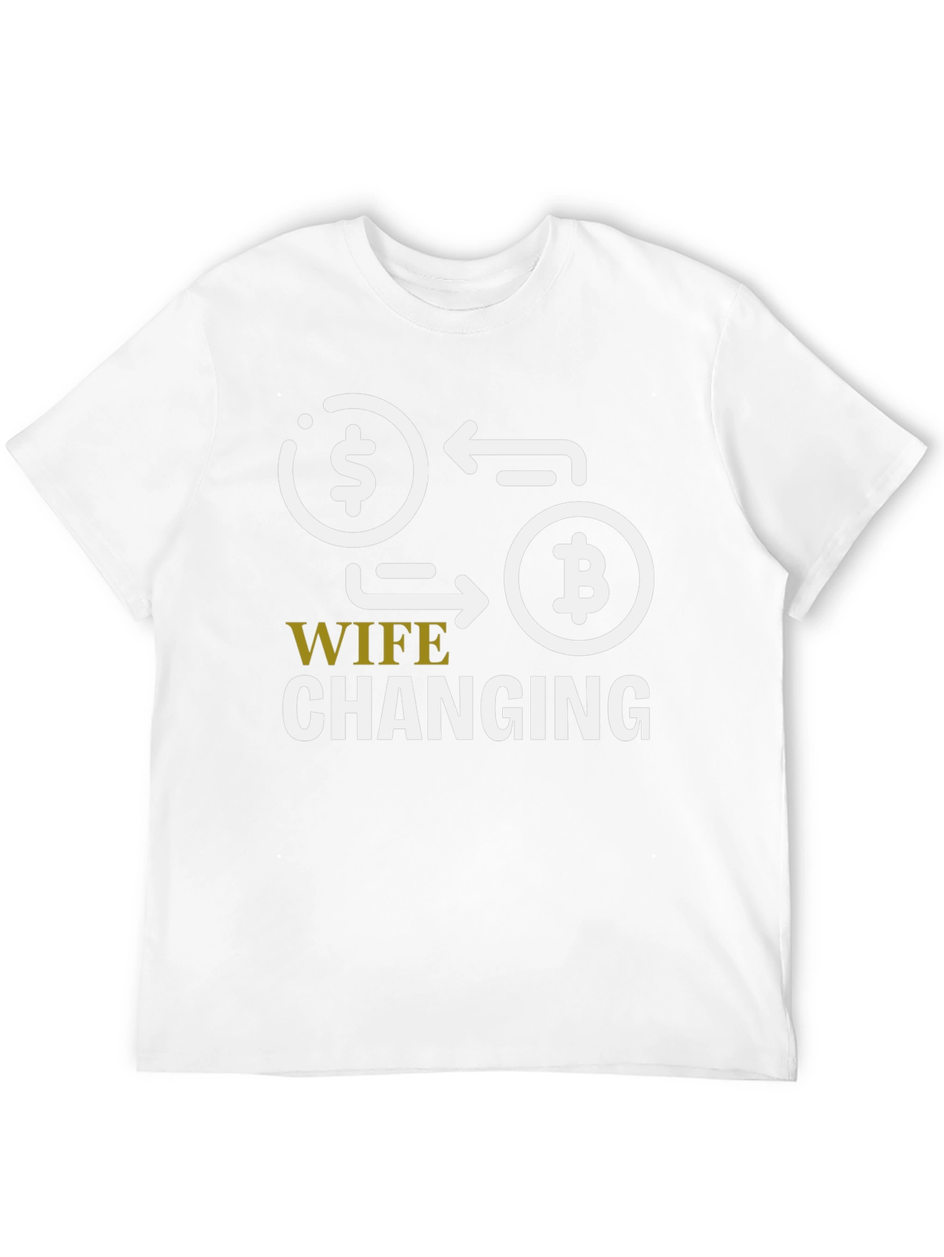 Camiseta Bitcoin: Wife Changing